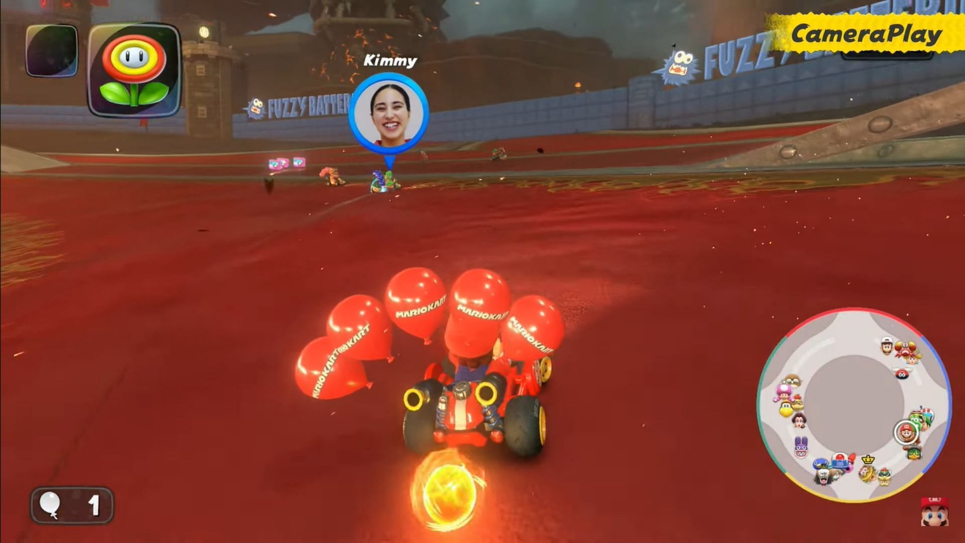 The Balloon Battle mode (Image via Nintendo)